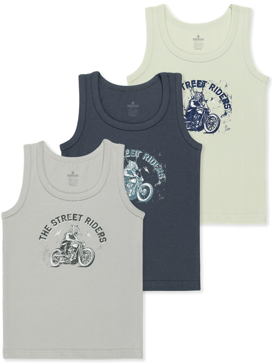 2548 Майка для мальчика многоцвет (BAYKAR)