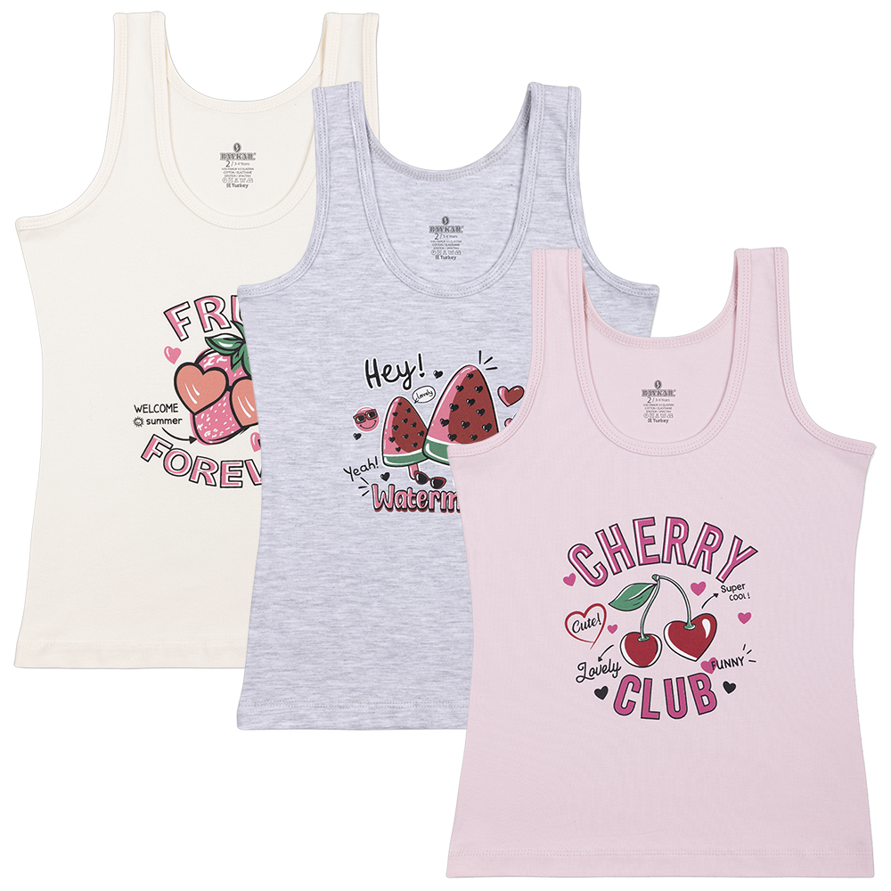 4322 Майка для девочки многоцвет (BAYKAR)