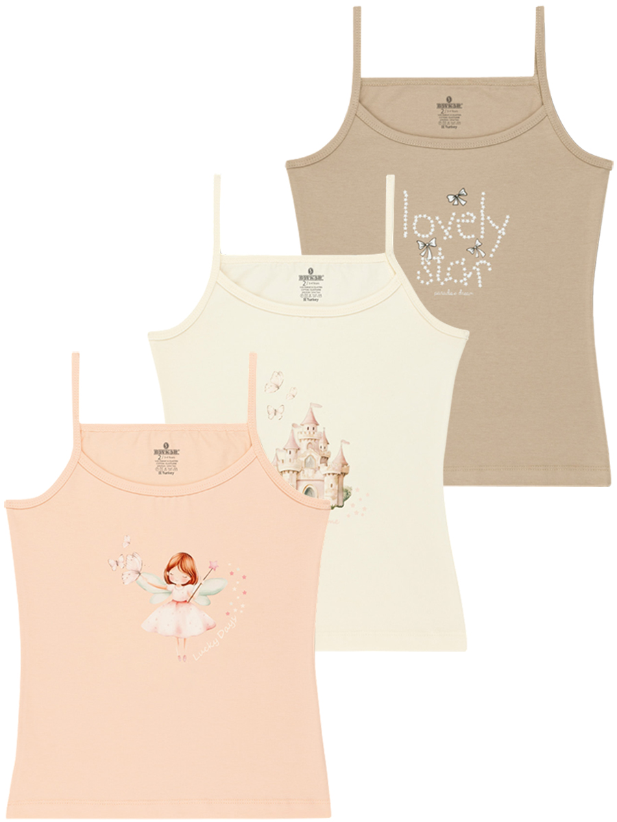 4738 Майка девочка многоцвет (BAYKAR)