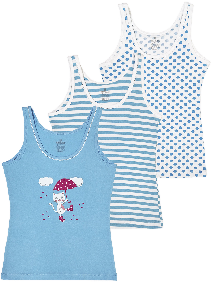 4406 Майка дев. многоцвет (BAYKAR)