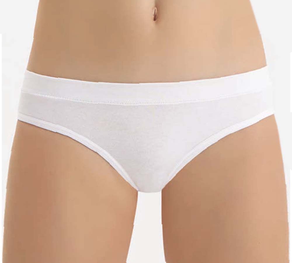 5552-01 Трусы для девочки белые (BAYKAR)