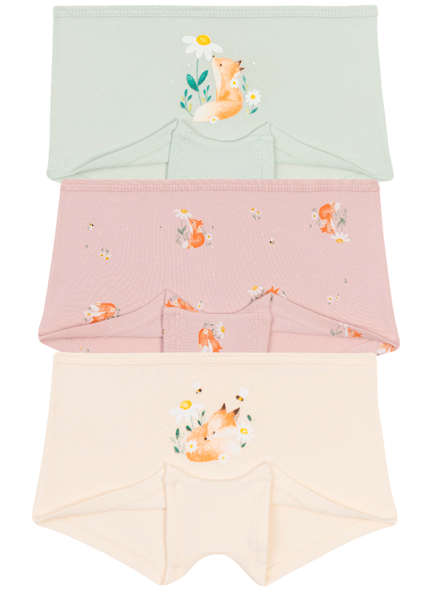 5840 Трусы шорты для девочек многоцвет (BAYKAR)