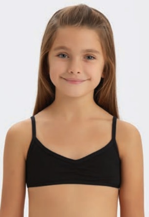 4407-02 топ для девочки черный (BAYKAR)