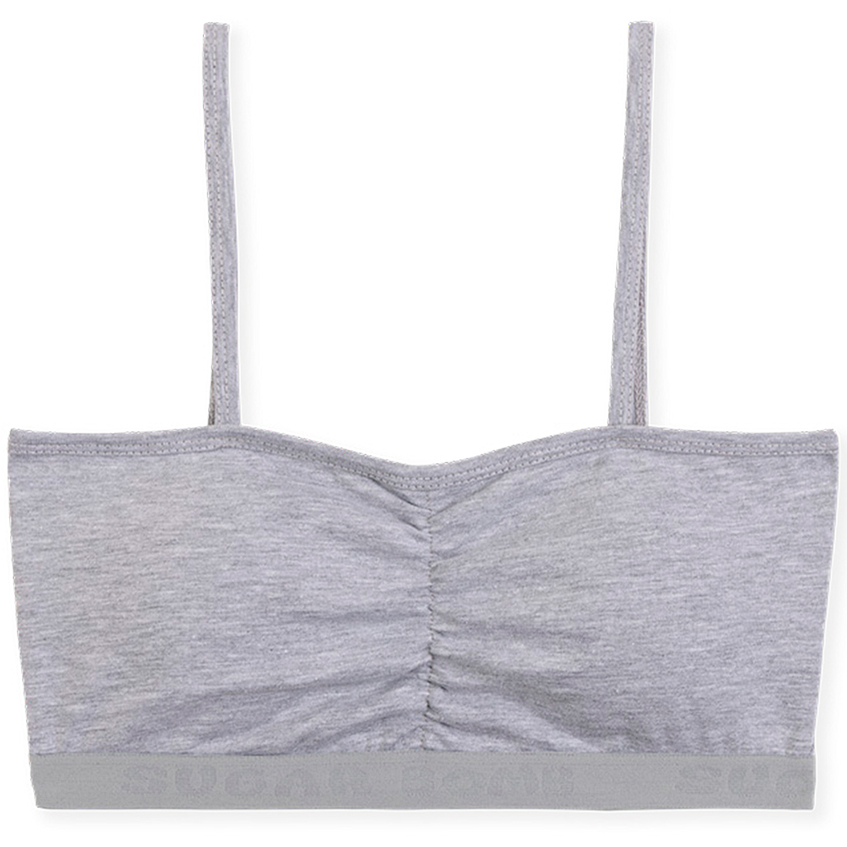 7615-20 Топ для девочек серый (BAYKAR)