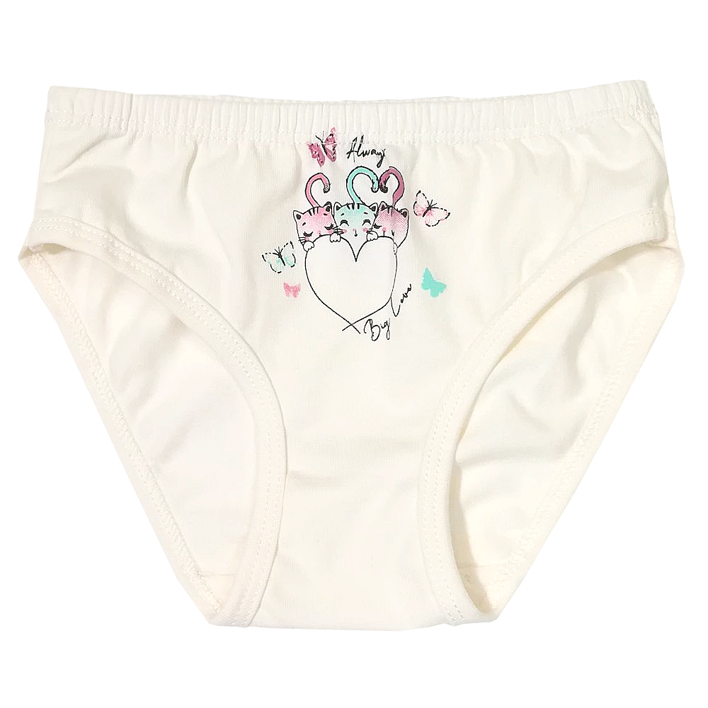 5951 Трусы для девочки кремовый (BAYKAR)