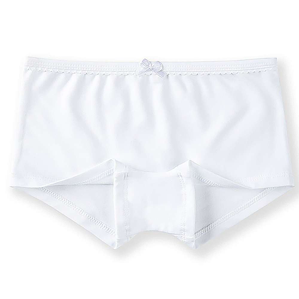 5722-01 Трусы шорты для девочки белые (BAYKAR)