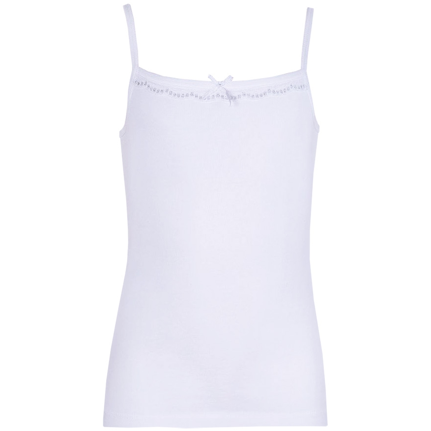 4234-01 Майка для девочки белая (BAYKAR)