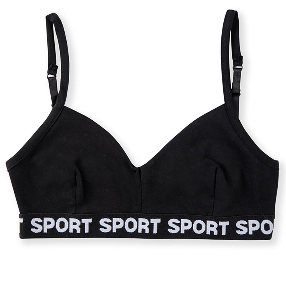 4026-02 Топ для девочки черный (BAYKAR)