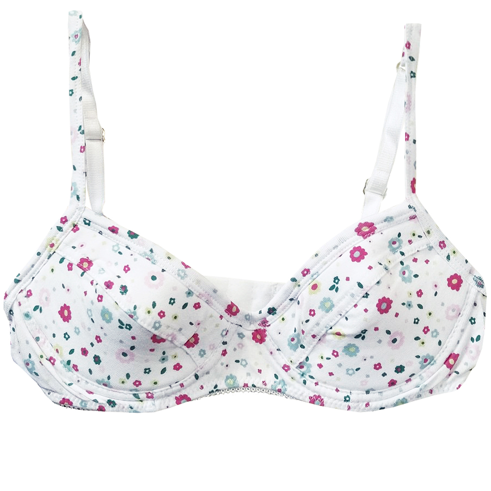 4010-376 Бюстгальтер для девочки (мелкие цветочки) (BAYKAR)