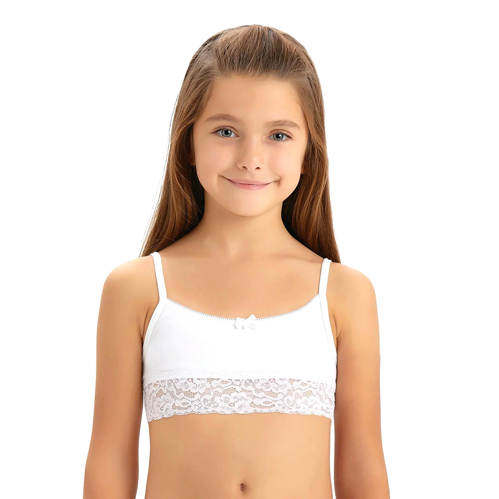 4940-01 Топ девочка белый (BAYKAR)