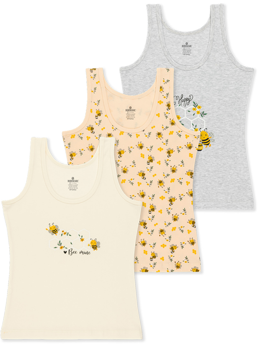 4756 Майка для девочки многоцвет (BAYKAR)