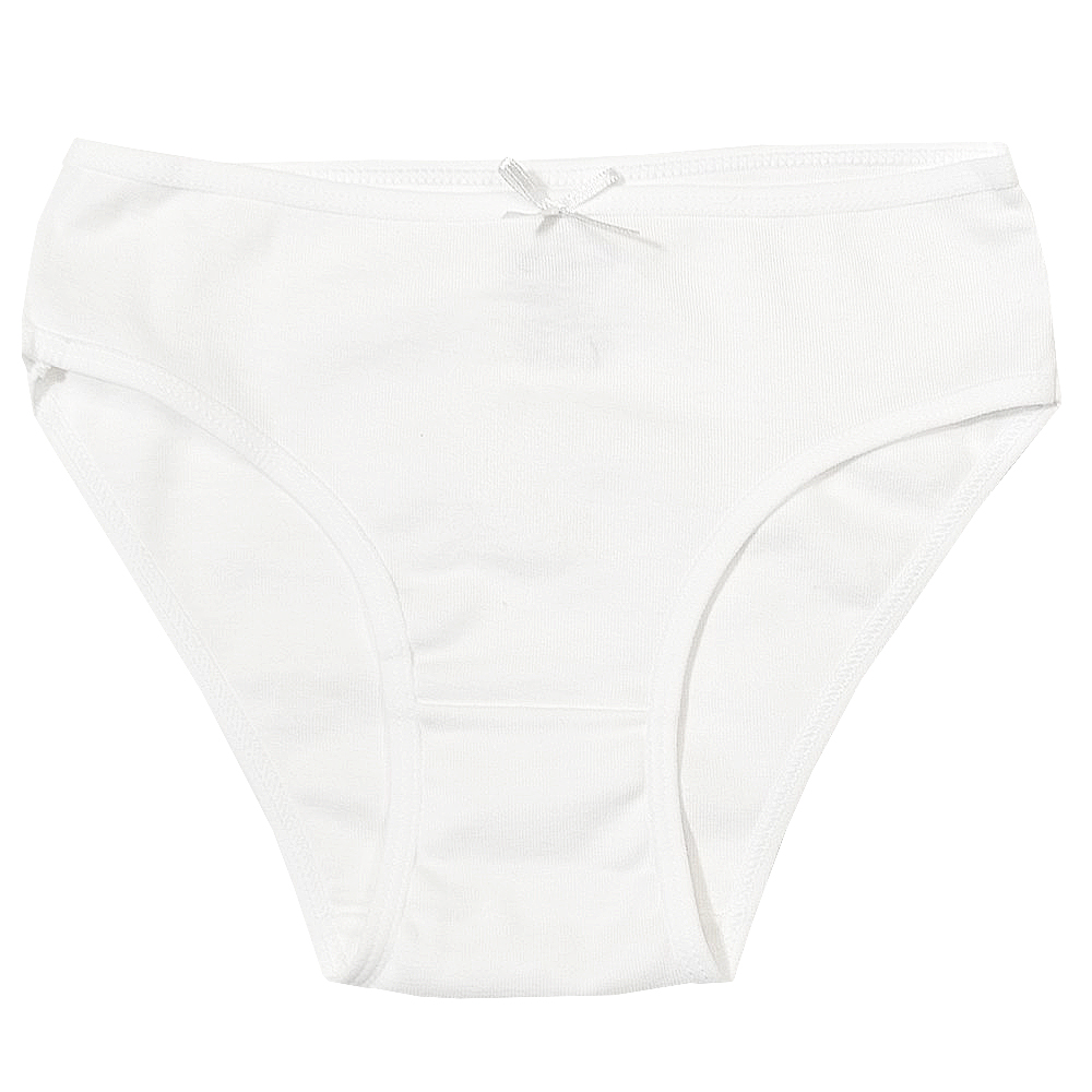 5201-01 Трусы для девочек белые (BAYKAR)