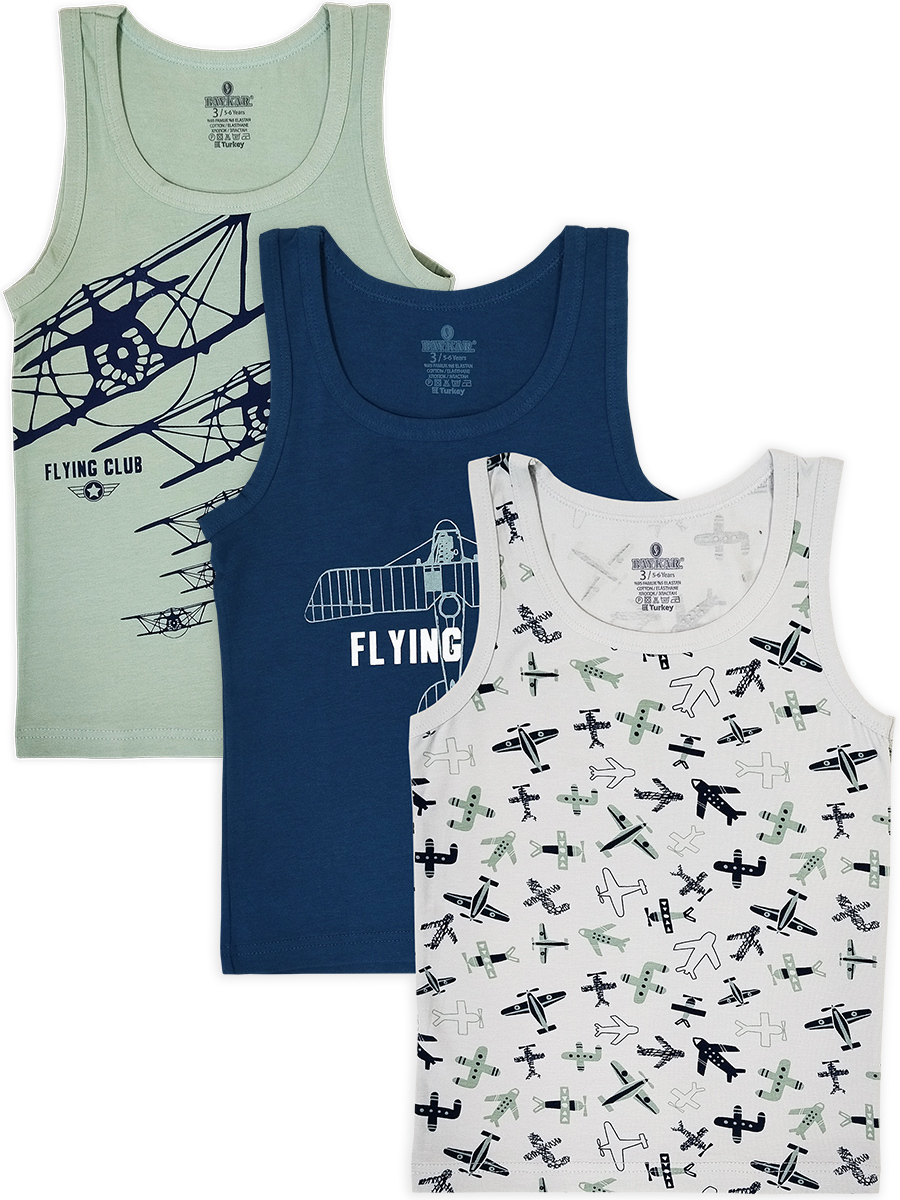 2688 Майка для мальчика многоцвет (BAYKAR)