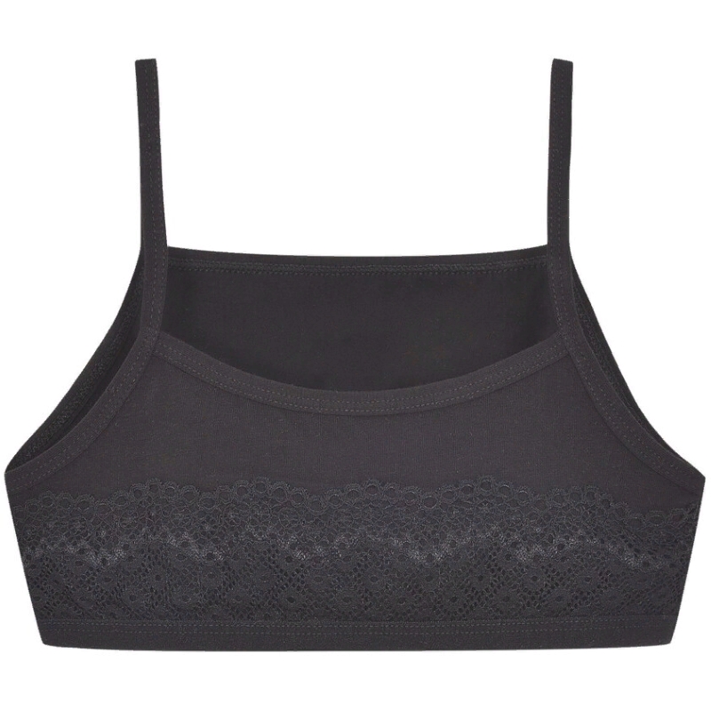 4490-02 Топ для девочки черный (BAYKAR)