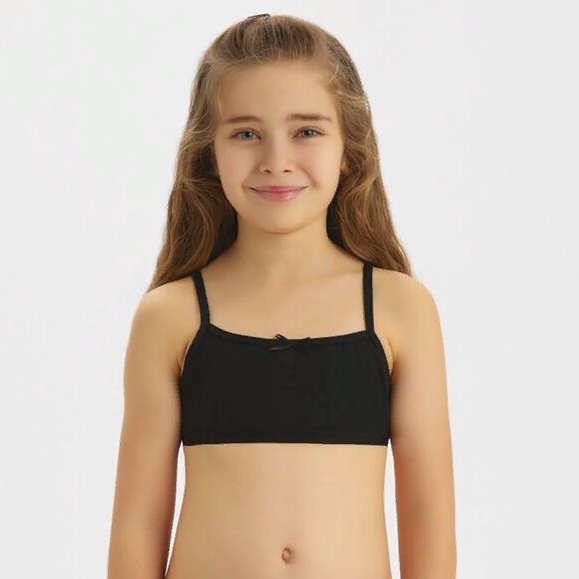 4766-02 топ для девочек черный (BAYKAR)