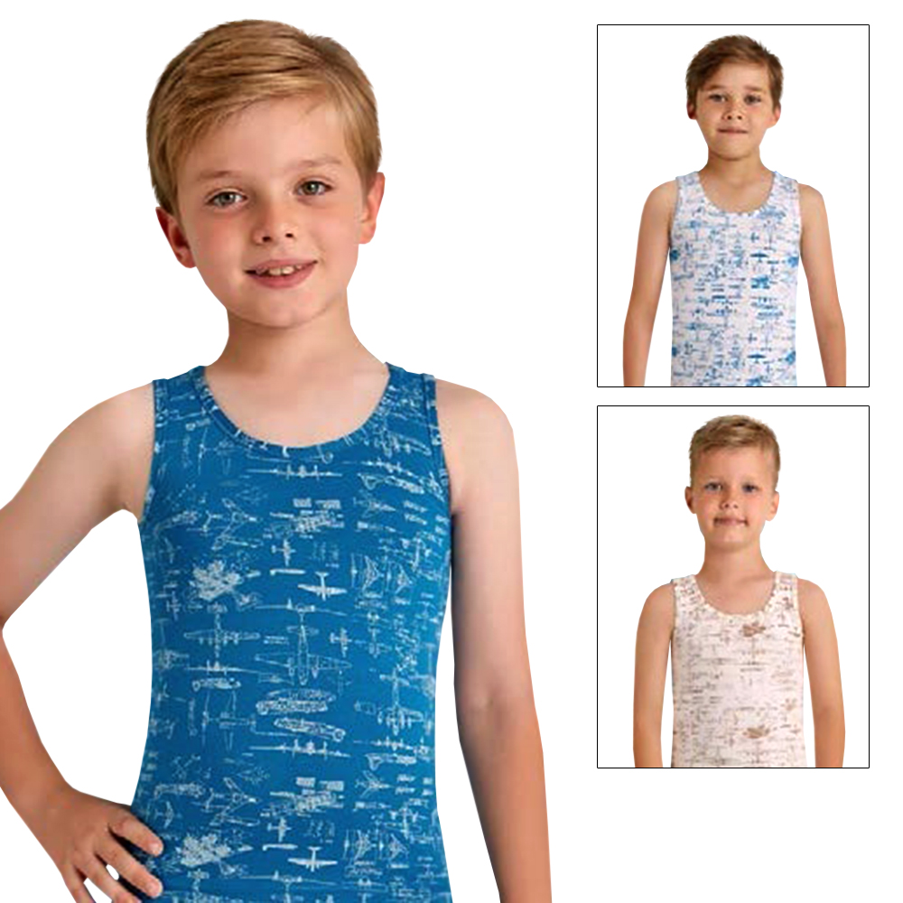 2188 майка для мальчиков многоцвет (BAYKAR)