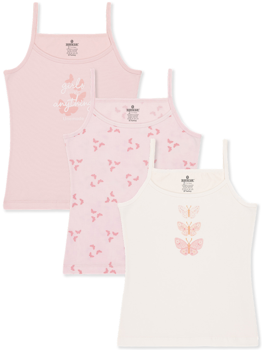 4846 Майка для девочки многоцвет (BAYKAR)