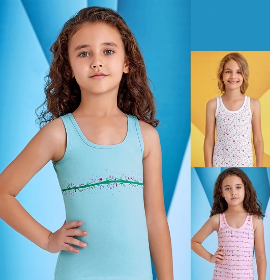 4520 Майка девочка многоцвет (BAYKAR)