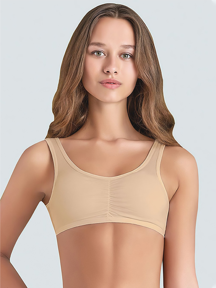 4409-03 топ с поролоном бежевый (BAYKAR)