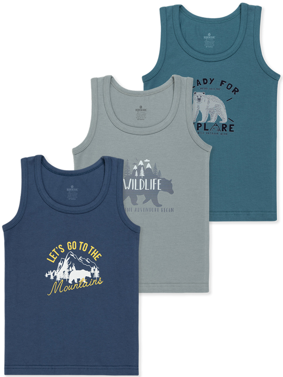 2554 Майка для мальчика многоцвет (BAYKAR)