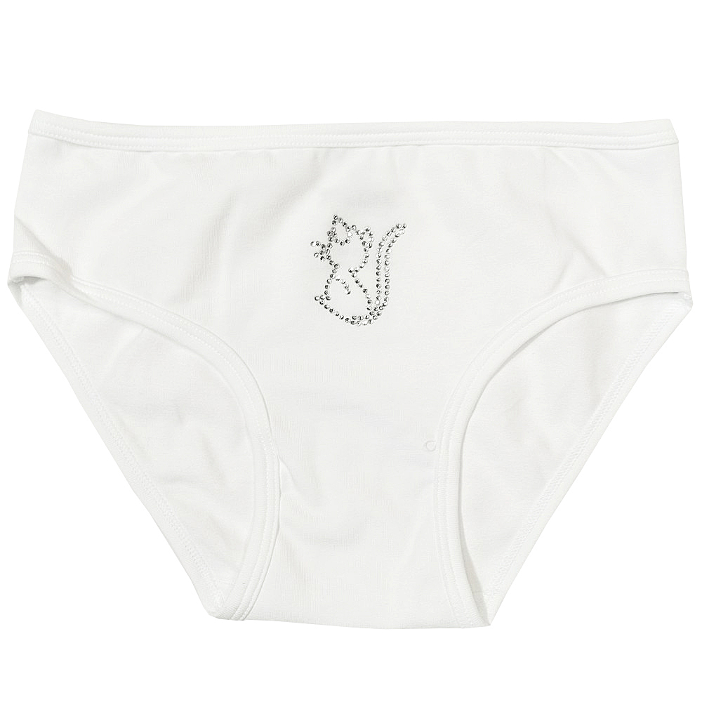5174-01 Трусы для девочек белые (BAYKAR)