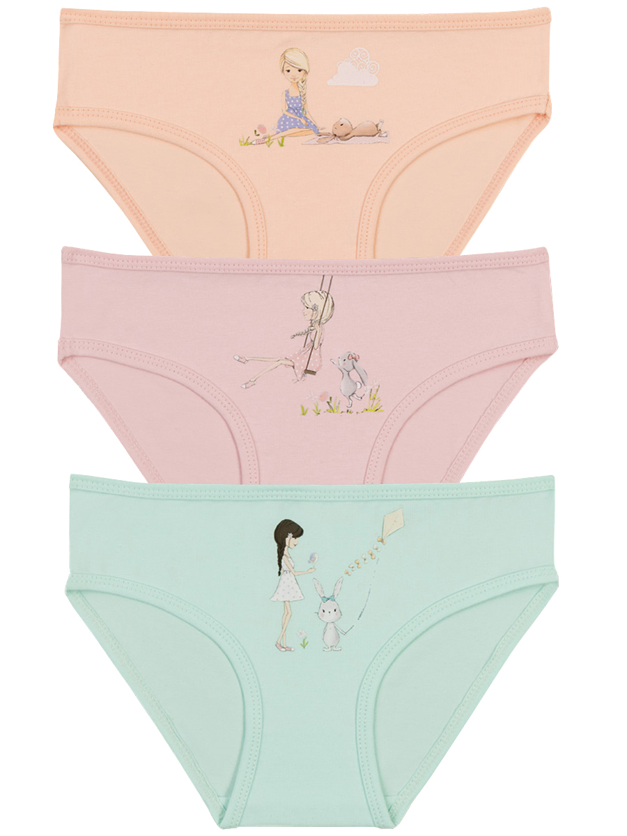 5862 Трусы для девочки многоцвет (BAYKAR)