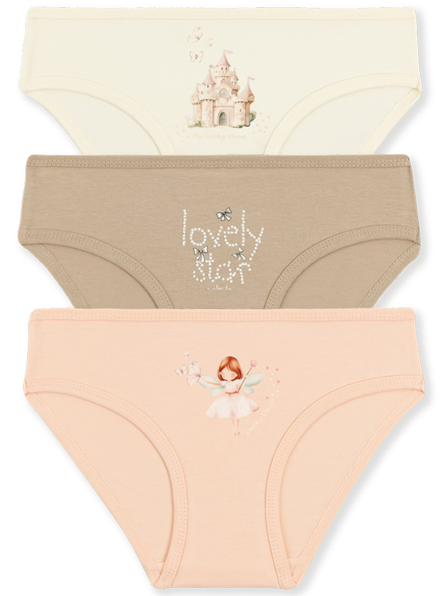 5738 Трусы для девочек многоцвет (BAYKAR)