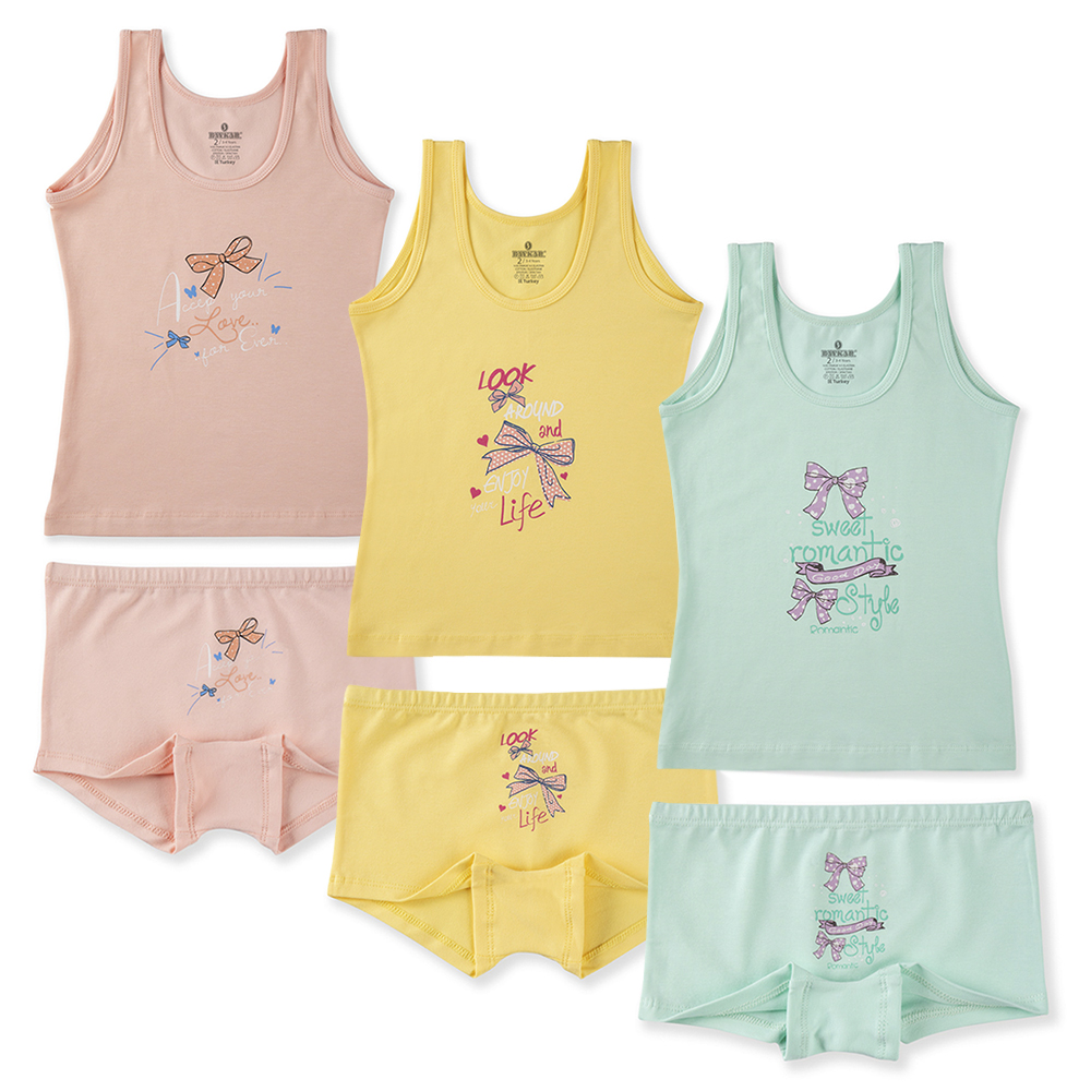 4900 Комплект белья для девочки многоцвет (BAYKAR)