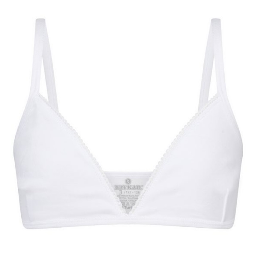 4486-01 Топ для девочки белый (BAYKAR)