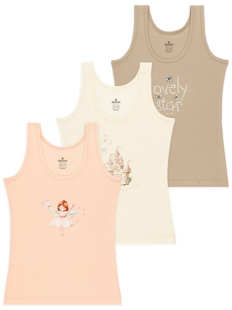 4740 Майка для девочки многоцвет (BAYKAR)