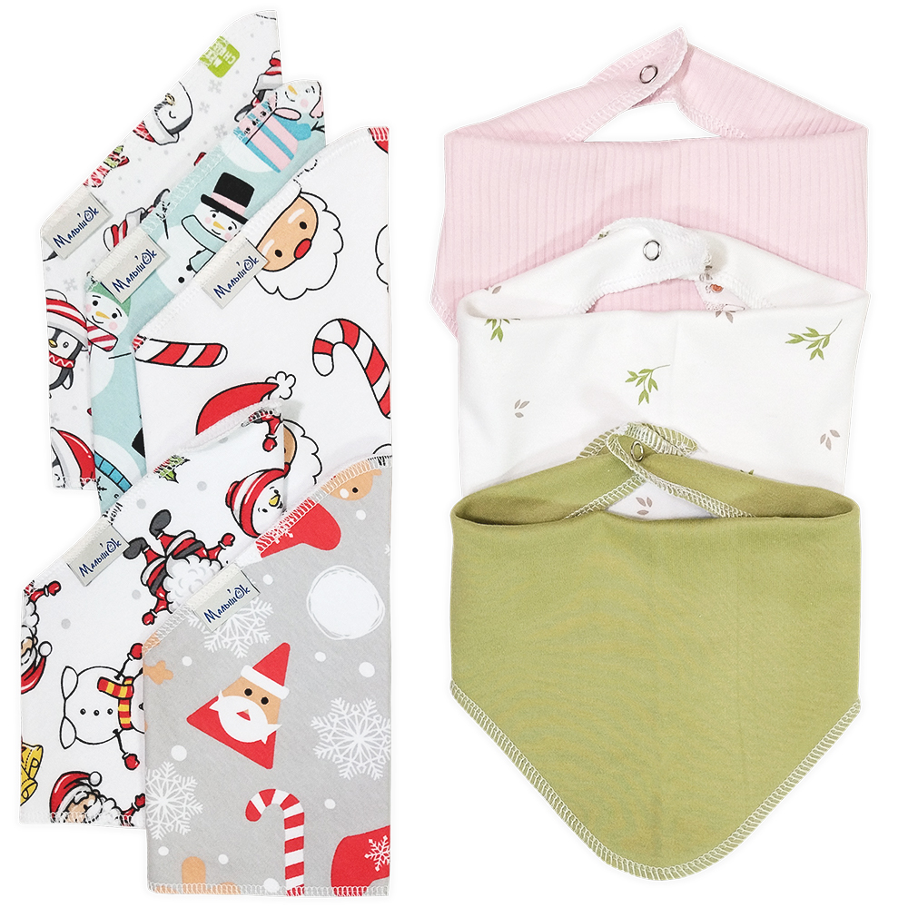 115/ Слюнявчик треугольник (интерлок)