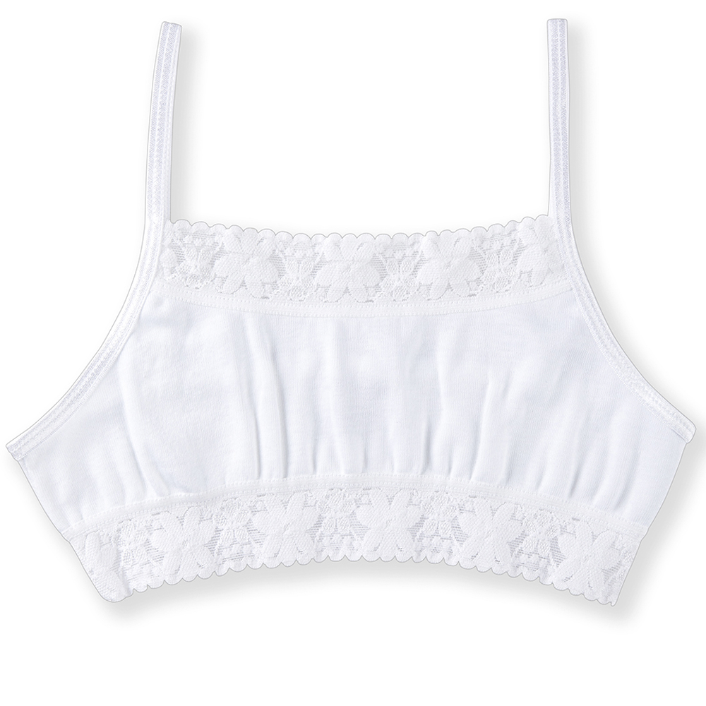 4480-01 Топ для девочки белый (BAYKAR)