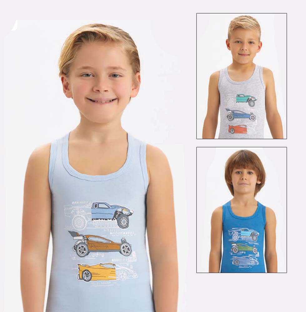 2662 Майка для мальчика многоцвет (BAYKAR)