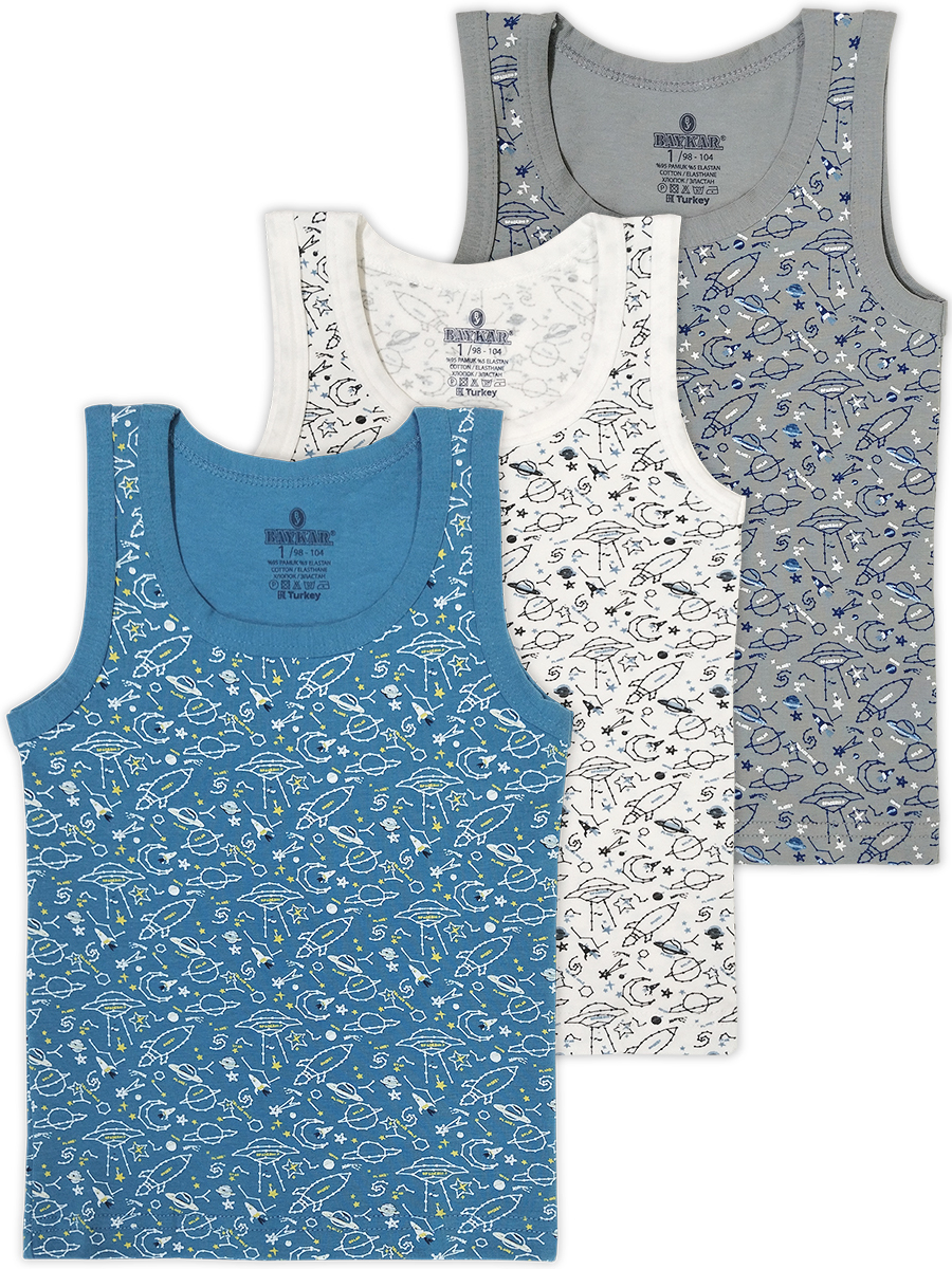 2594 майка мал многоцвет (BAYKAR)