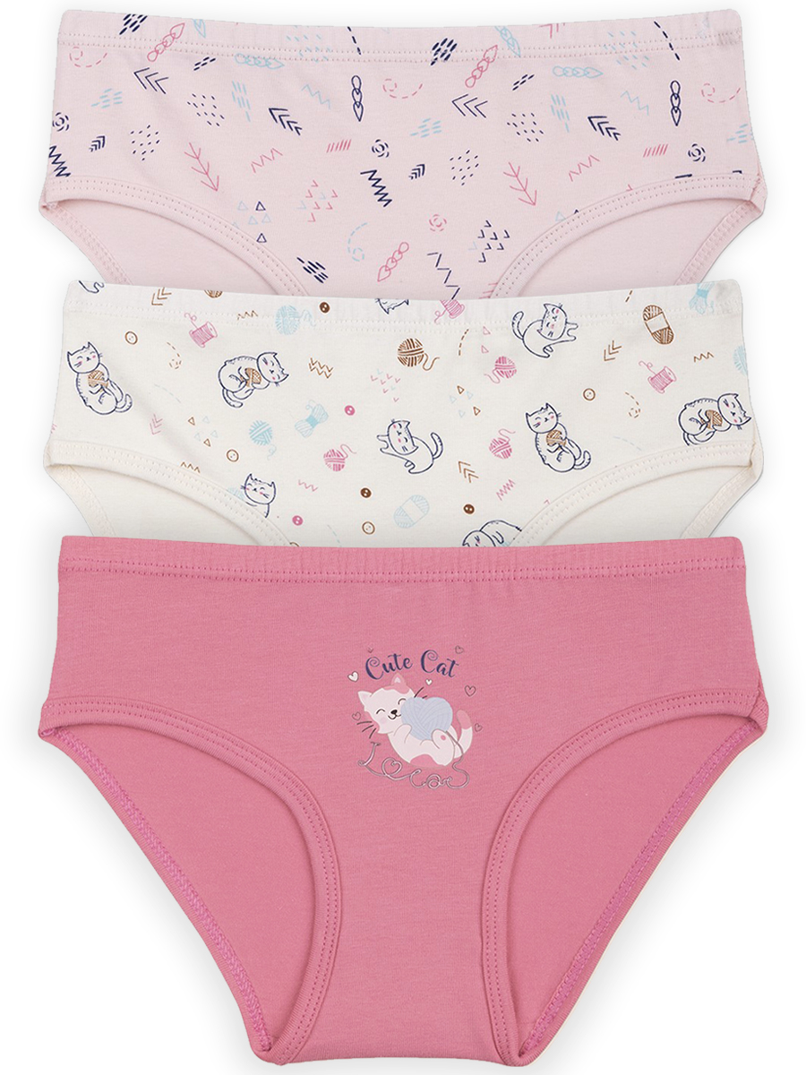 5368 Трусы для девочек многоцвет (BAYKAR)