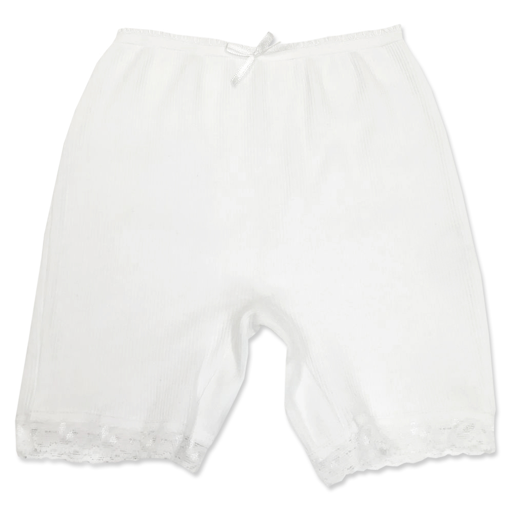 5140-01 Шорты для девочек белые (BAYKAR)