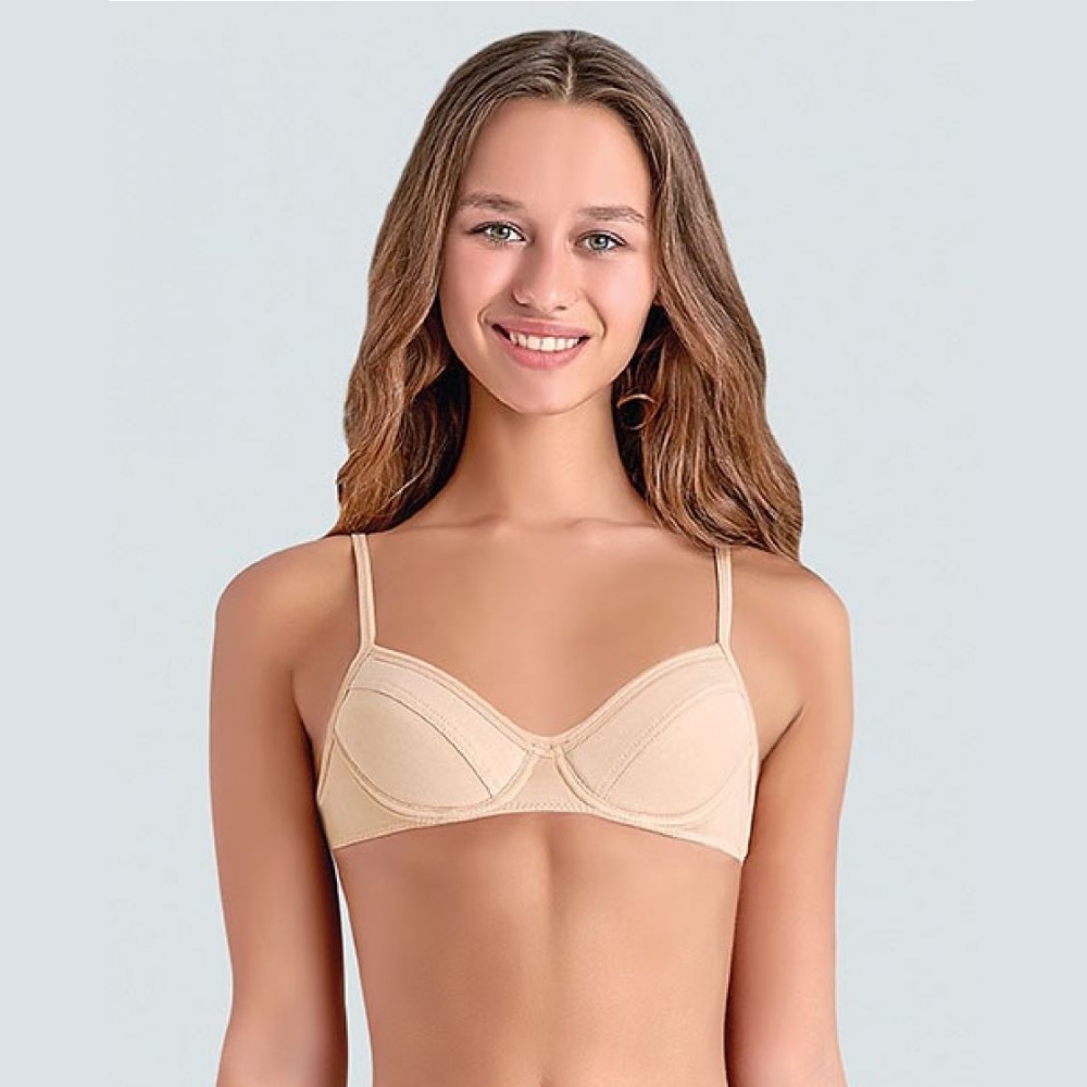4010-03 Бюстгальтер подростковый бежевый (BAYKAR)