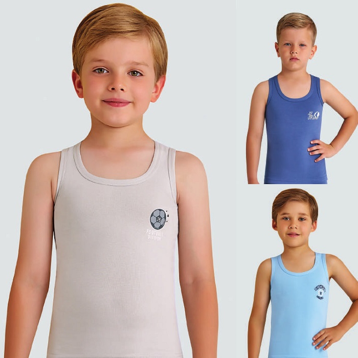 2325 майка для мальчика многоцвет (BAYKAR)