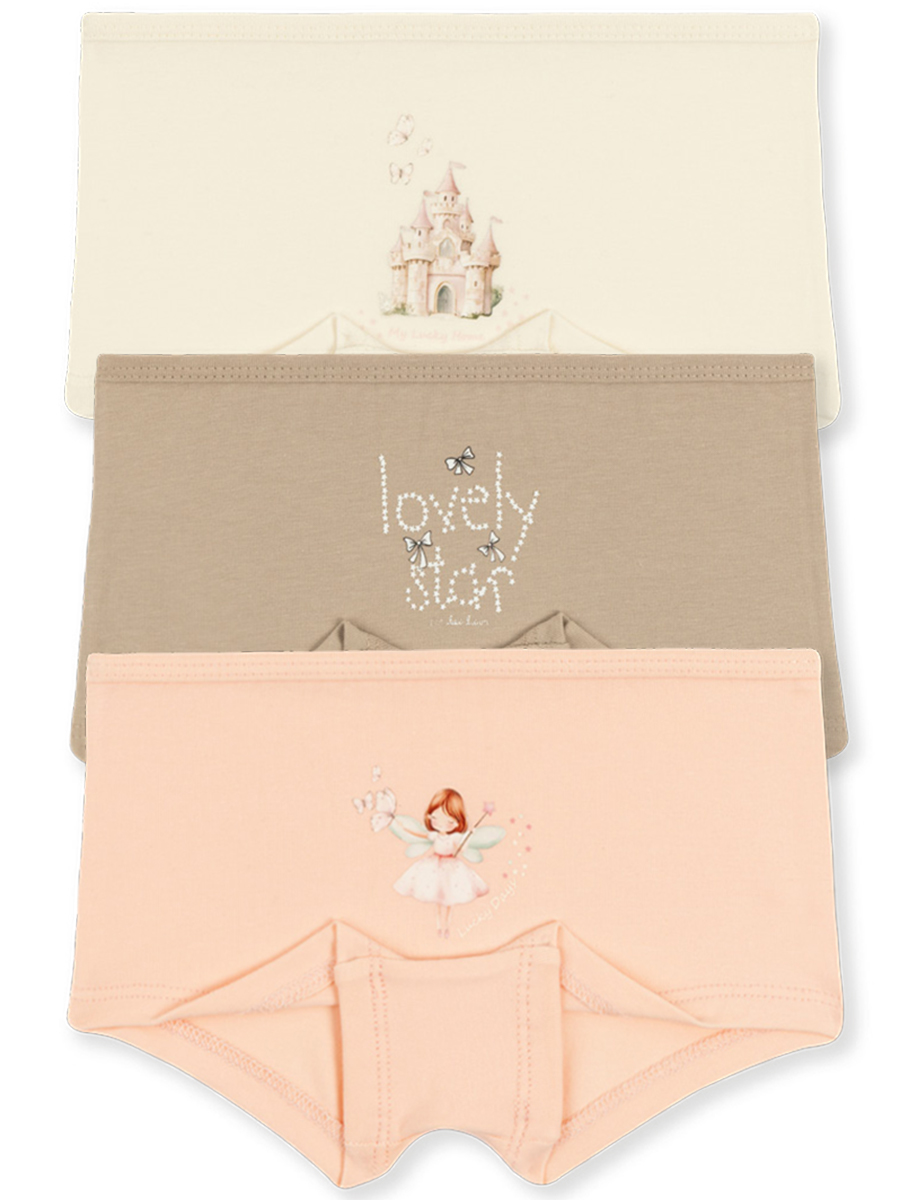 5740 Трусы шорты девочка многоцвет (BAYKAR)