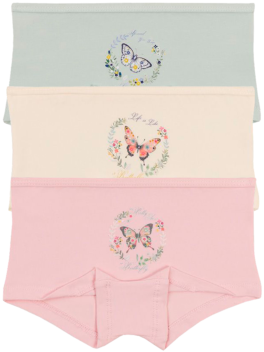 5852 Трусы шорты для девочки многоцвет (BAYKAR)