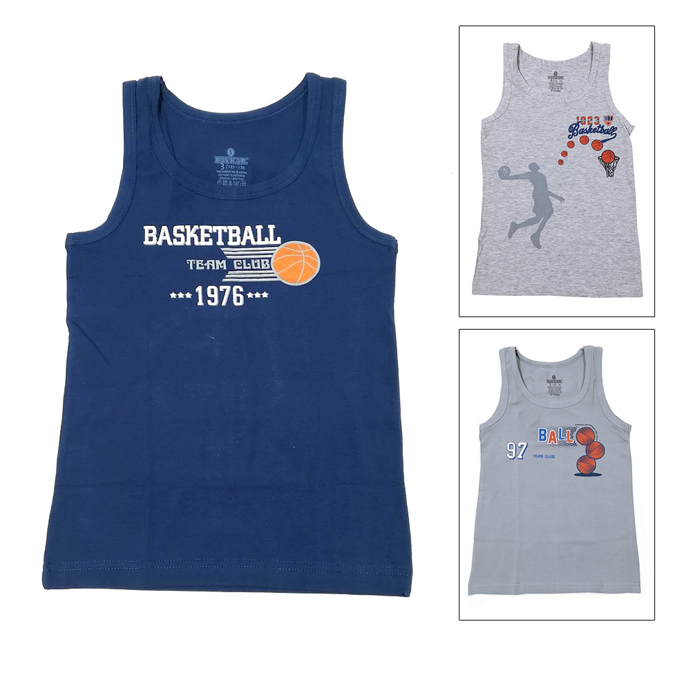 2680 Майка для мальчиков многоцвет (BAYKAR)