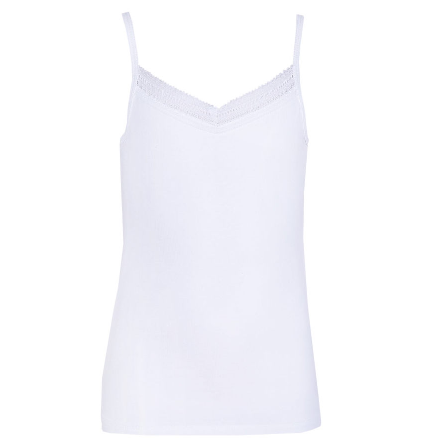 4208-01 Майка для девочки белая (BAYKAR)