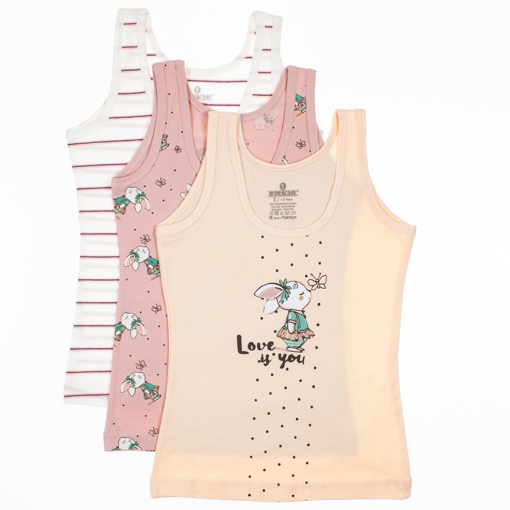 4688 Майка для девочки многоцвет (BAYKAR)