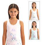 4306 Майка  для девочек многоцвет (BAYKAR)