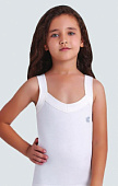 4295-01 Майка для девочек белая (BAYKAR)