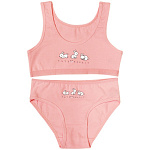 4571/4171PB1 Комплект (топ+трусы) для девочки (Donella)