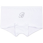 5188-01 Трусы шорты для девочки белые (BAYKAR)