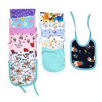 107/ Слюнявчик для малыша (интерлок)