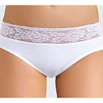 5382-01 трусы для девочек белые (BAYKAR)