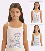 4980 майка для девочек многоцвет (BAYKAR)